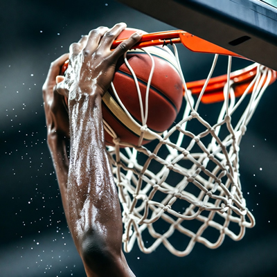 Slow motion basquete