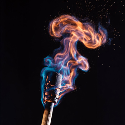 Slow motion fogo