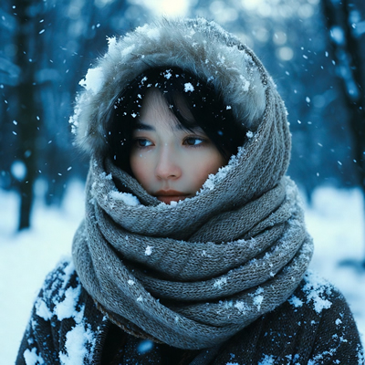 Snow Portrait