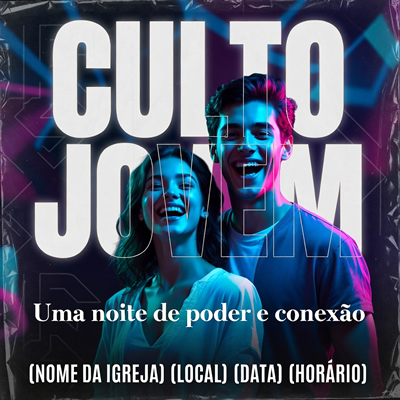 Cartaz Culto Jovem