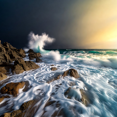 Time-lapse maré